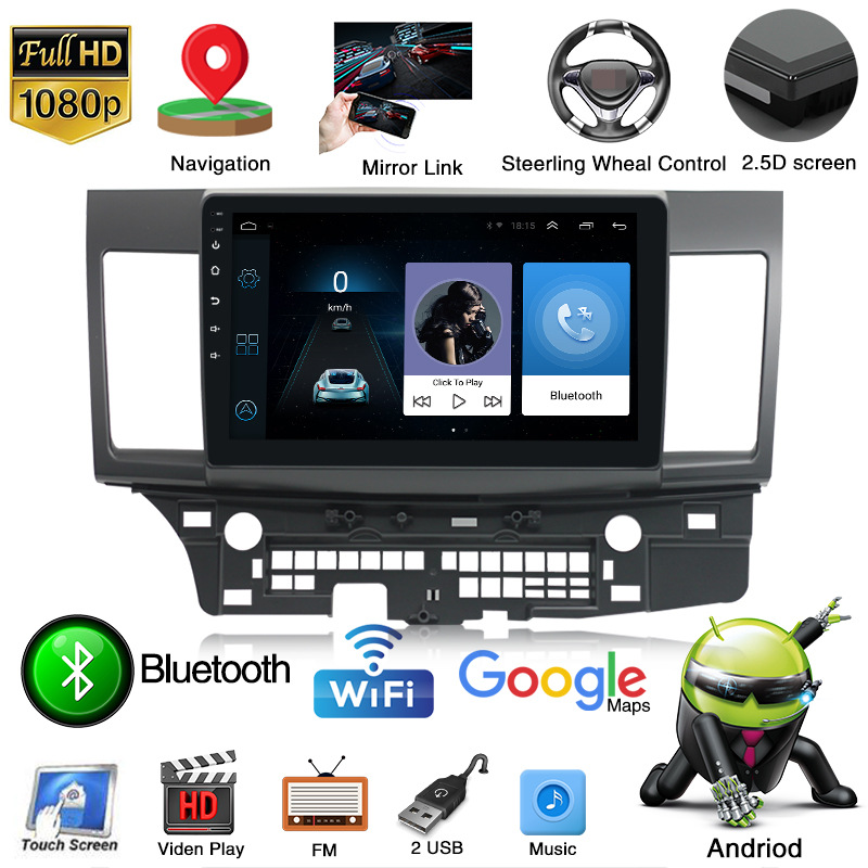 Console Modification Navigation Intelligent Android Large Screen Reversing Image AllinOne Machine Ov