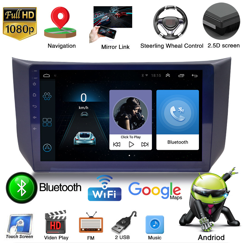 Applicable to 1215 Xuan Yi Navigator Intelligent Android Large Screen Reversing Image AllinOne Machi