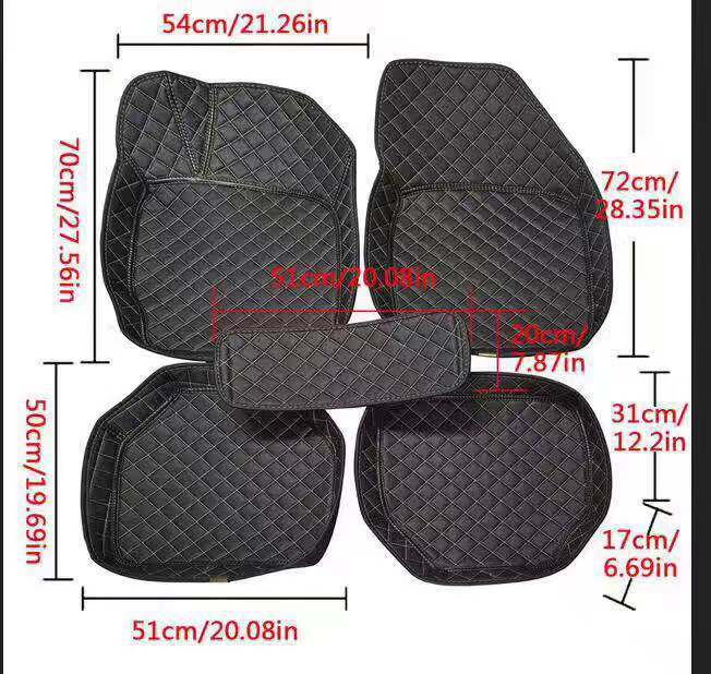 3D Car Foot Mat AliExpress Container Shipment Universal Foot Pad Left Hand Drive Right Hand Drive Un