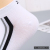 White and Gray Classic Men's Short Socks Cotton Summer Thin Breathable Deodorant and Sweat Absorption Trendy Casual Socks
