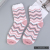 Winter Warm Sleeping Socks Home Floor Socks Color Stripe Thickening Coral Cashmere Socks Adult Non-Slip Terry Sock