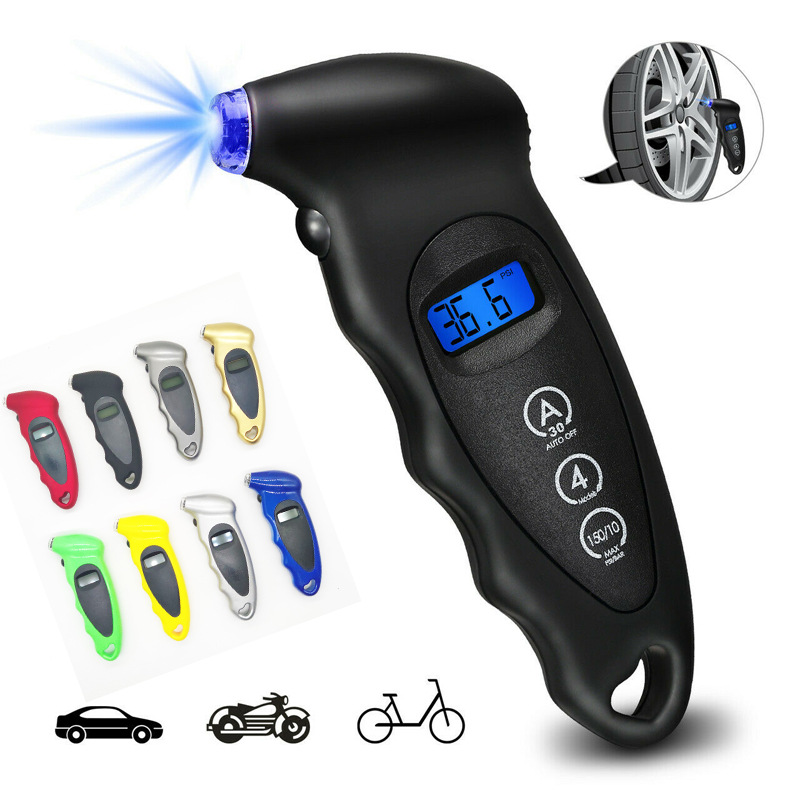 Gauge Car HighPrecision Tire Digital Tire Pressure Gauge Digital Tire Pressure Gauge Multifunctional