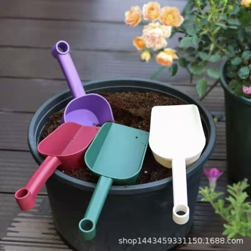 gardening supplies plastic soil shovel household soil shovel tools gardening vegetable shovel multi-specification wholesale 2 yuan store can be approved