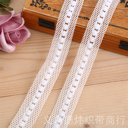 Factory Direct Sales High Quality Lace DIY Clothing Sccessories Curtain Sofa Decoration Small Lace Ornament Material Boud Edage Belt