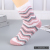 Winter Warm Sleeping Socks Home Floor Socks Color Stripe Thickening Coral Cashmere Socks Adult Non-Slip Terry Sock