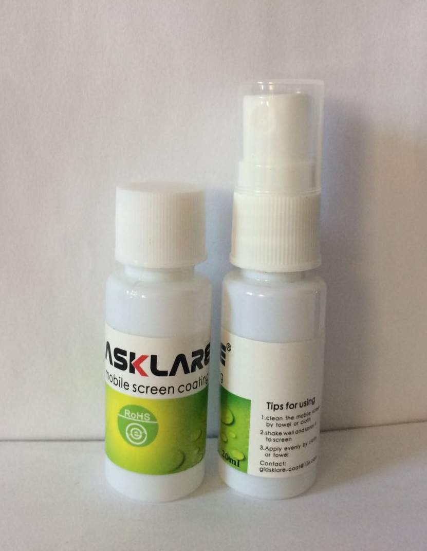 Mobile Phone Screen Coating Nano Liquid Film Scratch Repair Liquid Anti-Fingerprint Oleophobic Layer