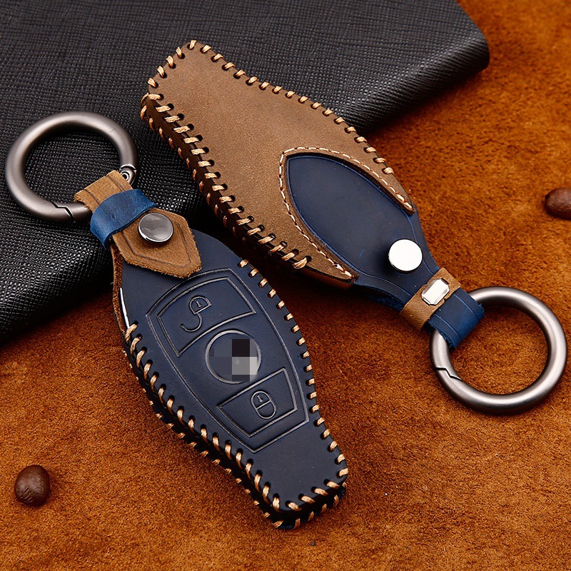 Mercedes Key Case C200L New C- Class Gla200 Car Glc260 Men Glk300 Buckle Key Case Cover