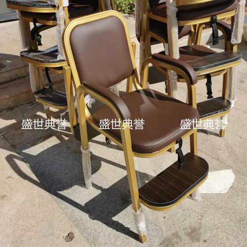 jiaxing banquet hotel aluminum alloy baby chair seafood restaurant box baby dining chair restaurant restaurant children‘s chair