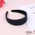 Autumn and Winter with Velvet Hairband with Wide Edge Simple Cloth Knot in the Middle Hair-Hoop Headband Adult Multi-Color Sweet Headband