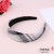 European and American Popular Fashion Wide Version Headband Hair Band Fashion Versatile Headband Hair Accessories Headband Factory Spot Direct Sales