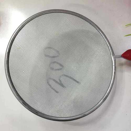 Factory Direct Sales No. 18 Household Stainless Steel Hongbing Oil Filtering Mesh 57 Yiwu Small Commodity Xu Shengyou Department Store Wholesale