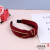 Noble and Elegant Golden Edge Decoration Women's Fashion Knot in the Middle Headband Sweet and Simple Hair Pressing Hairpin Versatile Headband