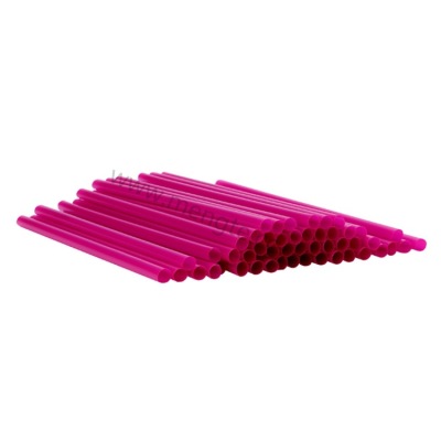PLA Material Is Environmentally Friendly, Safe, Hygienic, Practical Degraded Red, Colorful, Blue. Purple Green Straight Straw