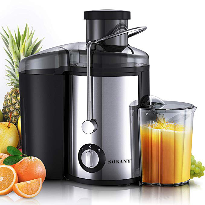 Cross-Border Sokany4000 Juicer Household Multi-Function Juice Residue Separation Stainless Steel Aut