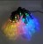 Solar-Powered String Lights LED Outdoor Bubble Raindrops Waterproof Christmas Holiday Decoration Landscape Garden Lamp