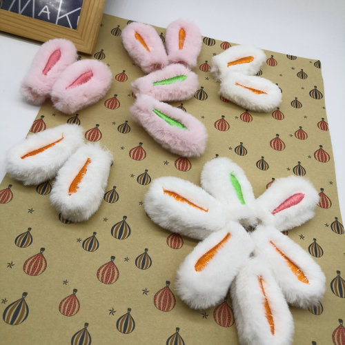 long rabbit plush cartoon animal embroidery embroidered rabbit ears bag shoes and hats socks wool slippers scarf clothing accessories