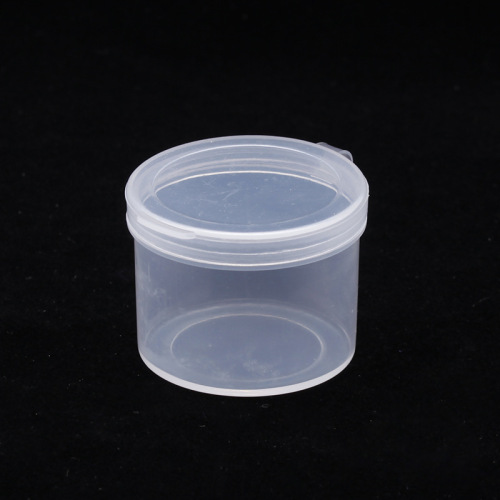 Spot Manufacturers Produce and Supply 40*30 Transparent round Plastic Box Plastic round Box Small Barrel Box Can Be Customized
