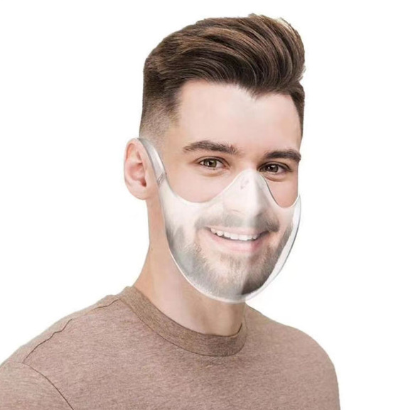 Transparent Protective Face Shield PC Face Mask Face Shield Anti-Splash Quarantine Mask Goggles