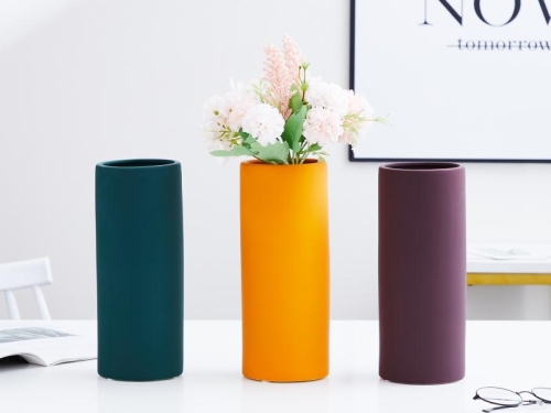 morandi series innovative workshop ceramic vase decoration boutique decorative vase