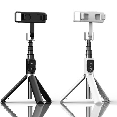 70D Mobile Phone Bluetooth Selfie Stick with Fill Light Integrated Multi-Functional aluminum Tripod Stand Live Broadcast Artifact 