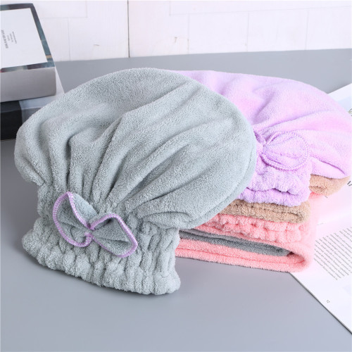 shower cap hair drying cap women‘s long hair absorbent towel hair drying towel cute wipe hair quick-drying bandana