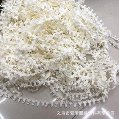 Factory Direct Supply Clothing Accessories Buttonhole Lace Elastic Buckle Loop Color in Stock Large Quantity and Favorable Price