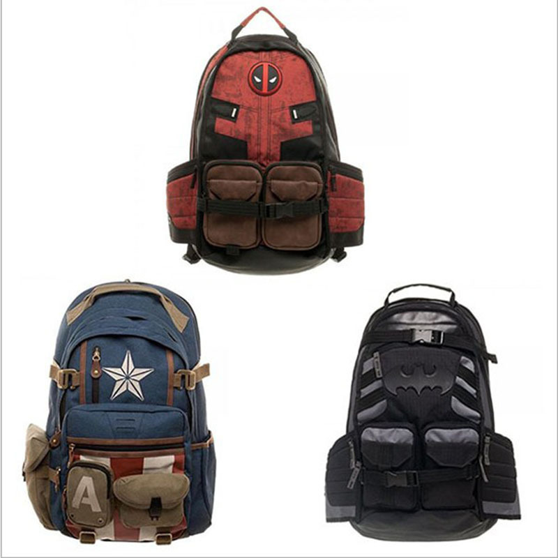 deadpool school bags