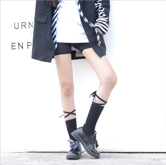 Socks Wholesale Fashion Tie Socks Japanese Handmade DIY Rope...