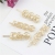 Korean Style New Creative Letter Barrettes Internet Celebrity INS Metal Hollow Digital Pearl Diamond-Embedded Side Clip Hairpin Hair Accessories