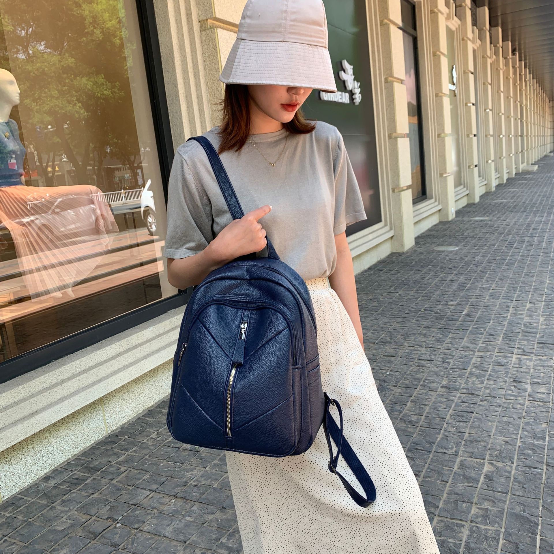 Fashion Travel Versatile Backpack 2020 Spring and Summer New Women's Bag Korean Fashion Large C