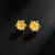 Xuping Jewelry Vintage Hollow Flower Earrings Plated 24K Gold Color Factory Direct Sales Earrings for Women Ae82801