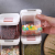 Sealed Jar Cereals Storage Jar Household Household Food Storage Box Kitchen Plastic Square