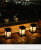 Solar Candle Star Light Courtyard Decoration Lighting Hanging Light Garden Landscape Small Night Lamp Balcony Solar Light