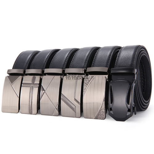 Factory Wholesale Casual Men‘s Belt Automatic Buckle Belt Young and Middle-Aged Pant Belt Tiyiku 