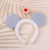 Internet Celebrity Hair Band Women's Face Wash Mask Wash Headband Simple Cute out Tie Hair Tie Hairpin Hair Hoop