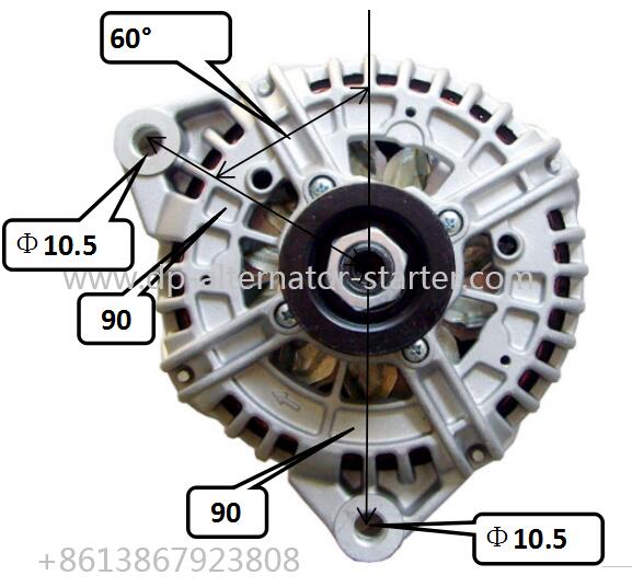 12725 BOSCH 0124655033 NEW Generator Alternator Dynamo 24V 130A for JOHN DEERE ,Warranty 1 Year