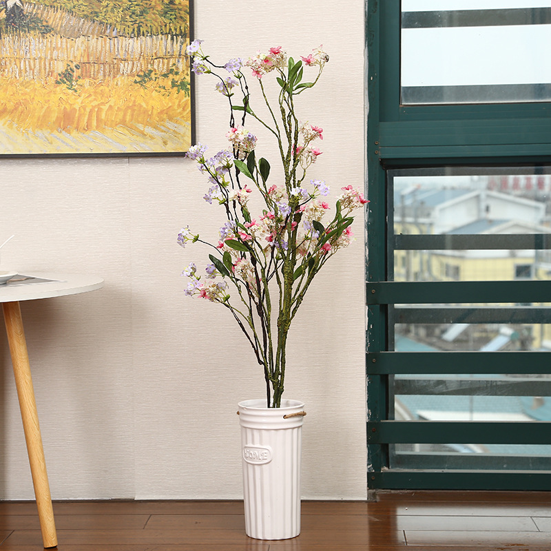 Artificial Flower Single Aomei Emulational Plum Wedding Home Furnishing Ornamental Flower Plastic Fl