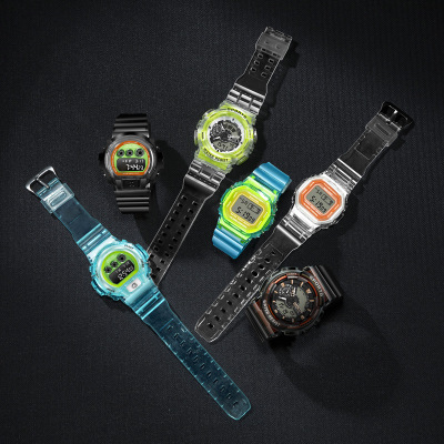 Glacier Tough Series Unicorn Ins Style Korean Style Simple Fashion Trend Waterproof Sports Electronic Watch