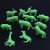 Factory Direct Supply Small Luminous 12 Plastic Animals And Other Random Wholesale