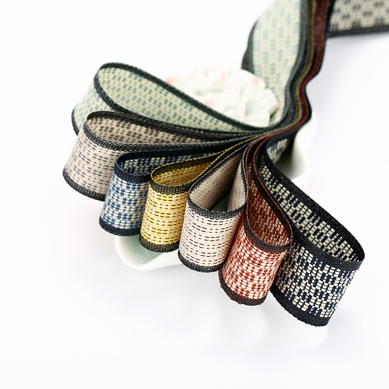 Spot Goods Korean Color Polyester Cotton Ribbon Canvas Backp...