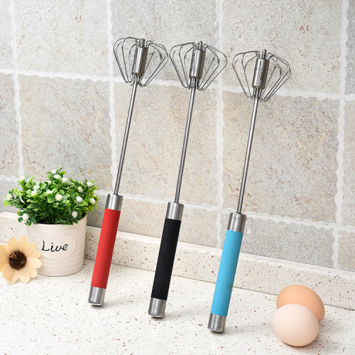 10-inch stainless steel egg beater 12-inch rotating egg beater 14-inch semi-automatic egg beater spray paint