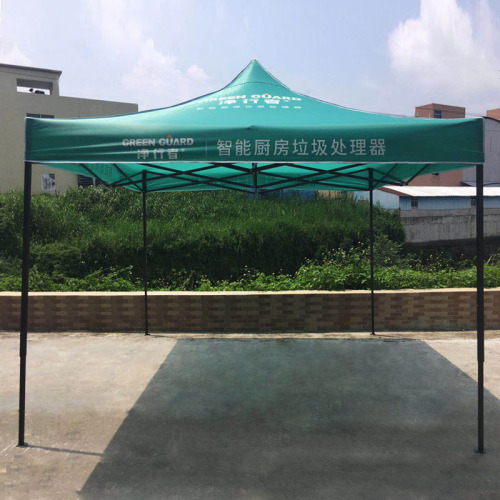 3*3 outdoor advertising four-corner tent hand open black king kong folding tent stall retractable tent