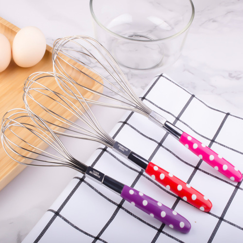 Creative Cartoon Stainless Steel Eggbeater Handheld Household Kitchen Baking Tools Multifunction Agitator Milk Frother