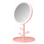 Internet Celebrity Hot Sale Led Makeup Makeup Mirror Girl Portable Desktop Third Gear Dimming with Light round Mirror Factory Direct Sales