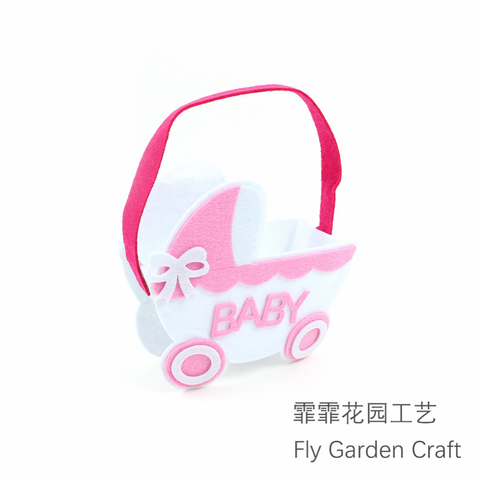 Baby Handbag Baby Non-Woven Fabric Felt Cloth Candy Bag Crafts Basket Children Storage Box
