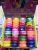 Novelty Toy Stall Children's Toy Leisure Toy Colored Clay Crystal Mud Plasticene Slim Foaming Glue Decompression