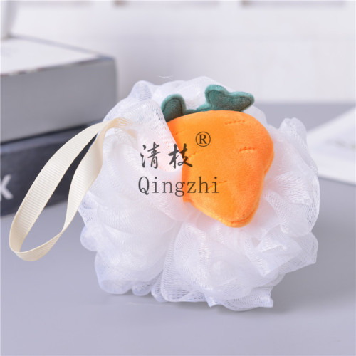[Qing Zhi] Mesh Sponge Cute Bath Salt Bath Ball Cartoon Bath Bubble Super Soft Large Exfoliating Ball