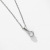 Xuping Jewelry New Simple Ins Small Cube Inlaid Zircon Gold-Plated Necklace Female in Stock Wholesale Clavicle Chain