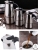 Hot Sale Stainless Steel 4# Coffee Pot Moka Pot Factory Direct Sales