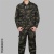 Factory Direct Sales Outdoor Camouflage Clothing Suit Men's and Women's Black Eagle Camouflage Combat Uniform Cotton Thickening and Wear-Resistant Overalls